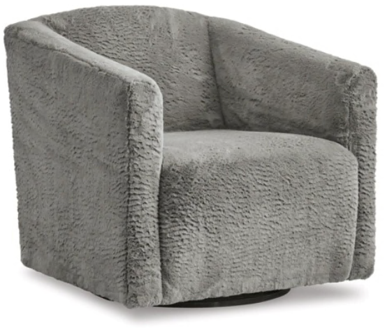 SOFA BRAMNER SWIVEL ACCENT CHAIR A3000330 81.2CM*81.2CM*86.3CM GOLD