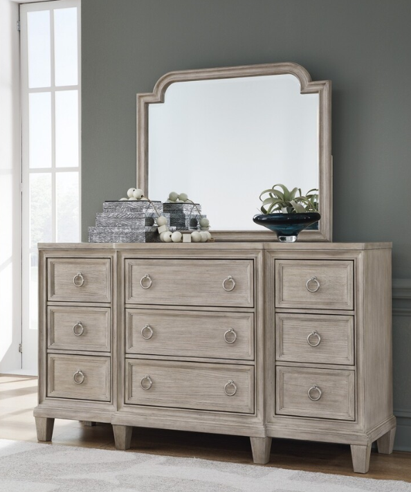 Dresser + Mirror Jorlaina Package
