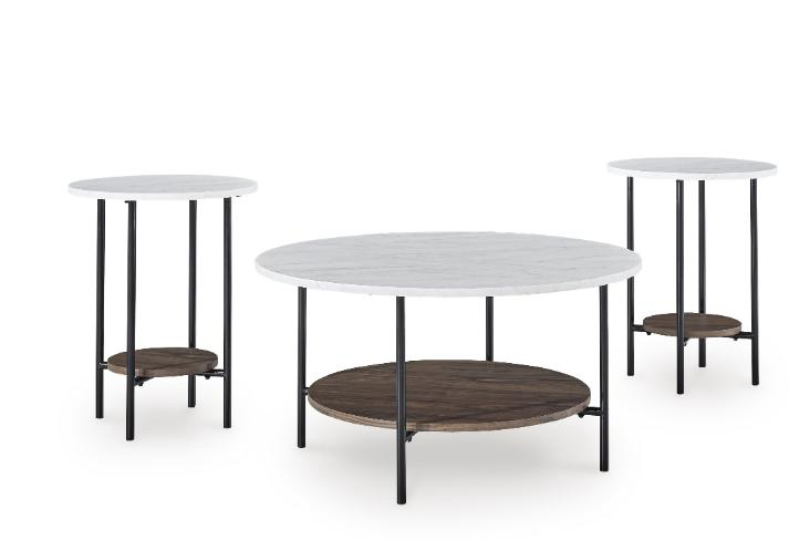 COFFEE TABLE WRENWICH T167-13 OCCASIONAL TABLE SET (3/CN)