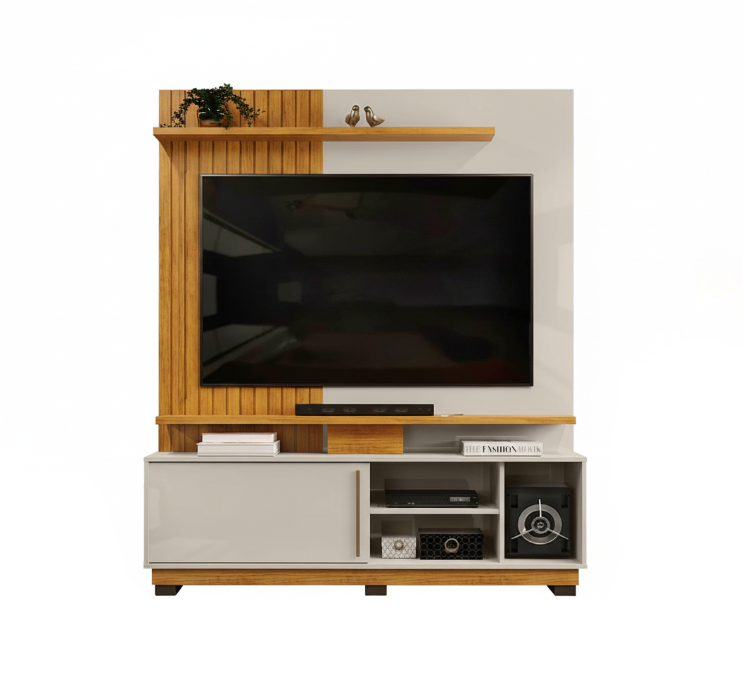 Tv Stand Atenas 26125257 Up To 65 150*184.5*39Cm Cedar/Bali (Limited 3 Months Warranty)