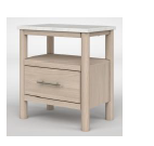 Bed ONE DRAWER NIGHT STAND Cadmori B2617-91W9
