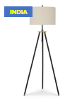 ACCESSORIES CASHNER METAL FLOOR LAMP L206101 584.2mm W x 584.2mm D x 1790.7mm H