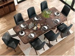 DINING SET KENDAMOR D857 (TABLE + 8 CAHIRS) PACKAGE