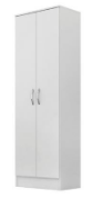 Shoe Cabinet Golden 20560/03 61*183*36 Cm White (No Warranty)