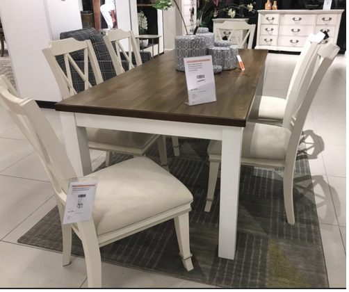 DINING TABLE WESTCONI/CORIS (1 TABLE + 6 CHAIRS) PACKAGE