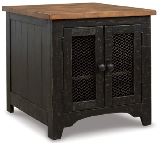 COFFEE TABLE VALEBECK RECTANGULAR END TABLE T468-3 63.5CM*60.9CM*66.0CM BL