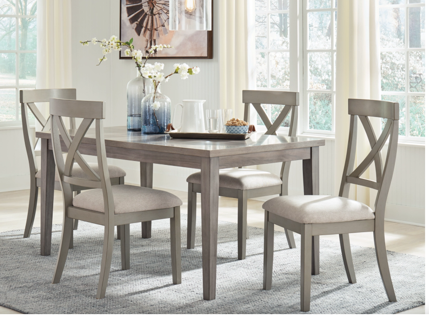 DINING TABLE PARELLEN (1 TABLE + 6 CHAIRS) PACKAGE