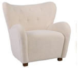 SOFA LARBELL ACCENT CHAIR A3000709 863.6mm W x 838.2mm D x 838.2mm H