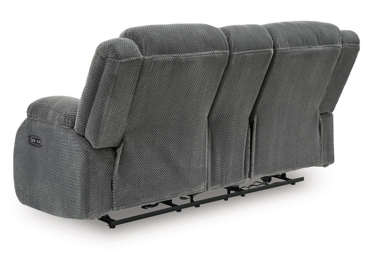 SOFA DBL REC PWR LOVESEAT W CONSOLE GREELY BEND 2140596