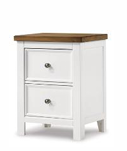 BEDS WESTCONI 2 DRAWER NIGHTSTAND B5168-92
