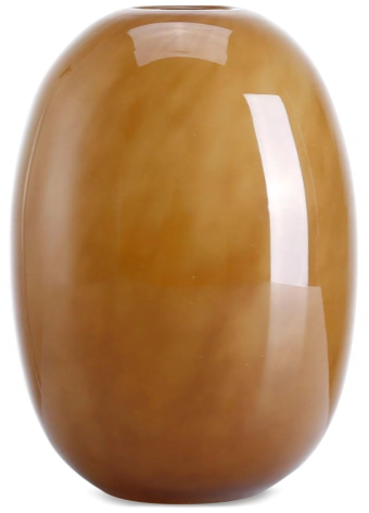 ACCESSORIES A52000276 VASE 24.1CM*17.7CM*17.7CM ORANGE