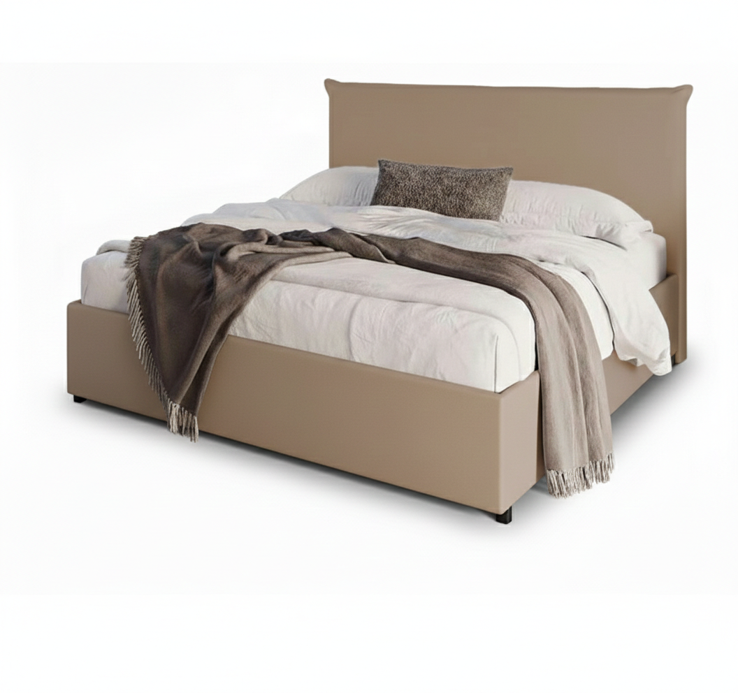 Beds Sf950 Linen 180*200 Brown