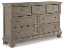 BED DRESSER LETTNER B733-31