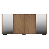 Buffet Mp3563 4 Doors With 2 Mirrors  74*123*32Cm Rustic/Natural  (Limited 3 Months Warranty)