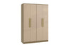 Wardrobe N536-Ngmc 4 Doors With 2 Drawers  230*158*56Cm Ngmc (Limited 3 Months Warranty)