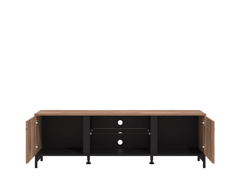 Tv Stand Corsica 2 Drawers  190*42*53.5Cm Oak   (Limited 3 Months Warranty)
