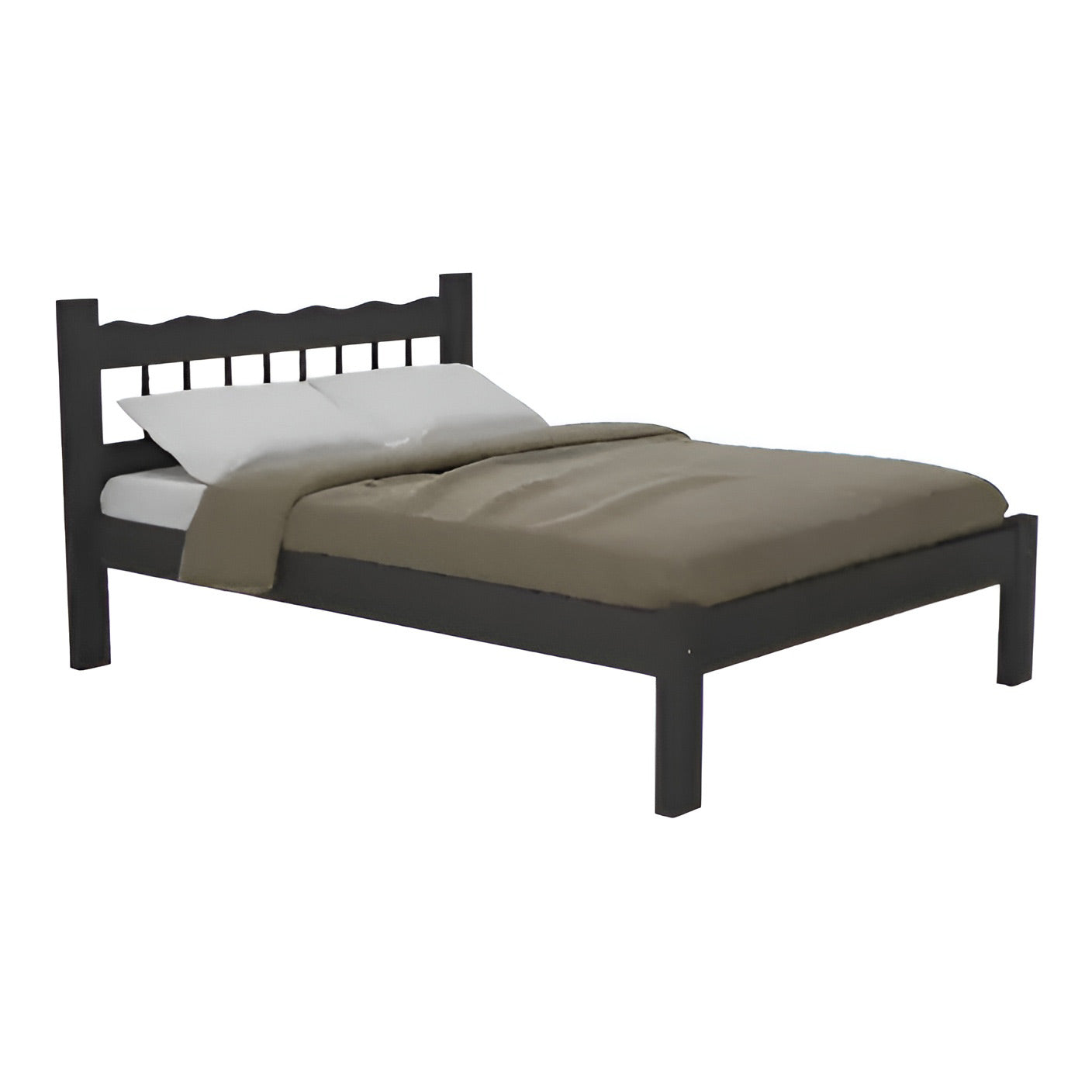 Beds Cr4140 Double 4'6  Brown (Limited 3 Months Warranty)