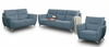 Sofa Japhia 1811 321 Metal Legs 91.0Cm*201.0Cm*90.0Cm Fabric Pl005 (L/Blue)