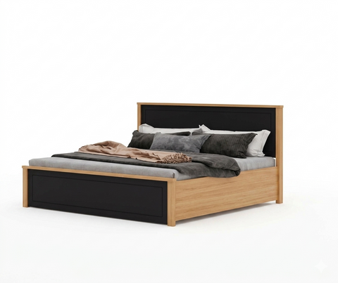 Beds Agnes 180*200  Camaru/Black (Limited 3 Months Warranty)