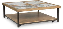 TABLE SQUARE COCKTAIL TABLE T632-8 1219.2mm W x 1219.2mm D x 469.9mm
