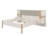 Beds Belfort 160 Plus 11013699 160*200 Night Stand Included  Off White  (Limited 3 Months Warranty)