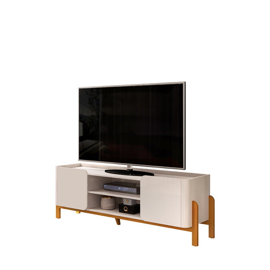 Tv Stand Cher 35790262  180*60.5*44.5Cm Off White  (Limited 3 Months Warranty)