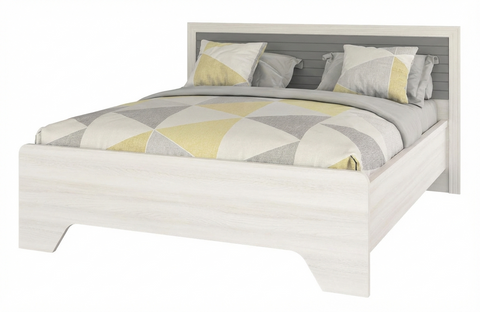 Beds Narbona 160 11012262 160*200  Off White (Limited 3 Months Warranty)