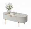 Coffee Table Celena 34433265 Centre  107.5*34.5*44Cm Bali/Quartzo  (Limited 3 Months Warranty)