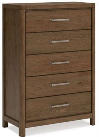 COMMODE CABALYNN FIVE DRAWER B974-46 152.4CM*106.6CM*50.8CM LIGHT BROWN