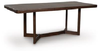 DINING TABLE KENDAMOR RECT EXT D857-35