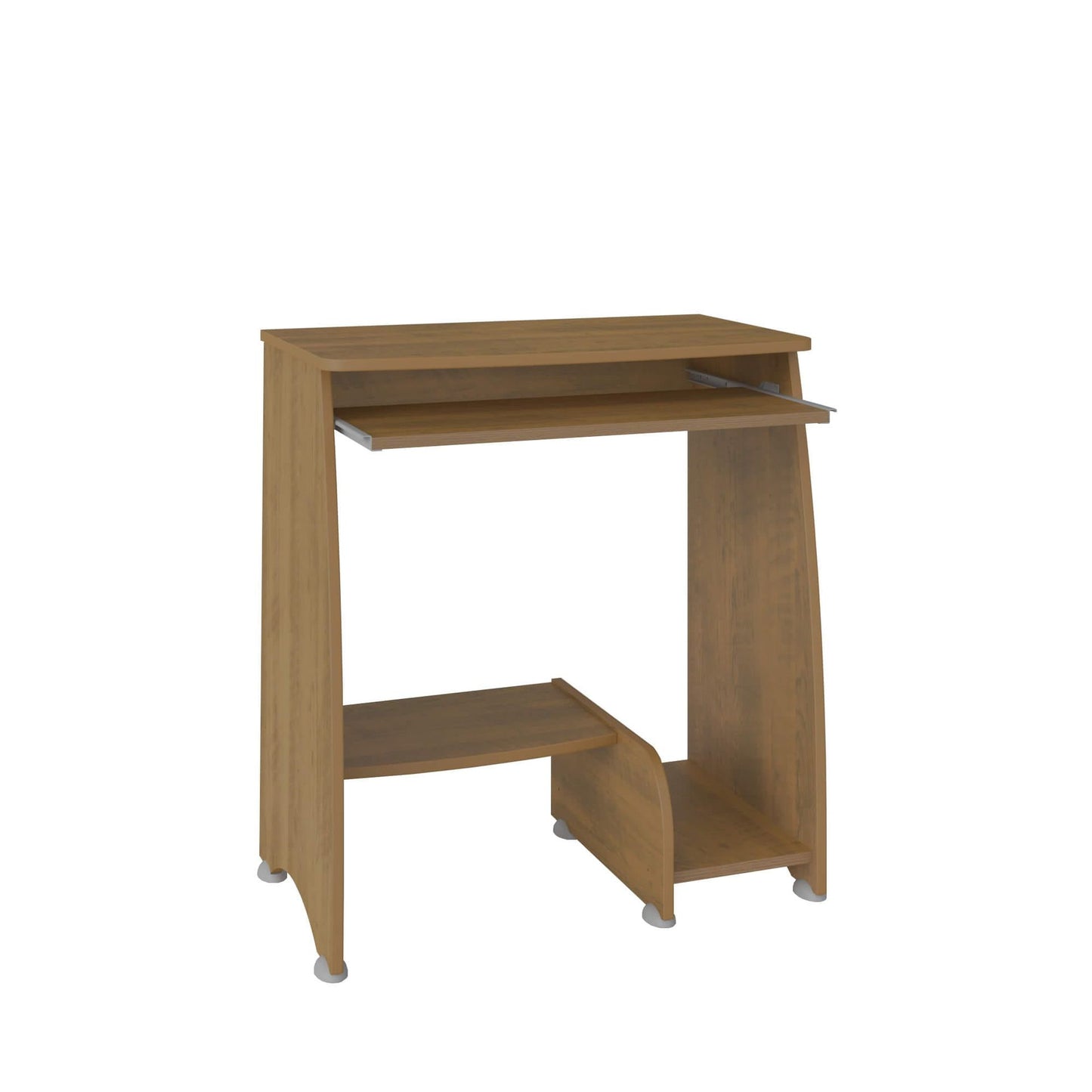 Office Table Pixel 3802 Computer Desk With Cpu Space And Keyboard Slides  69*40*74.5Cm Pine (Limited 3 Months Warranty)