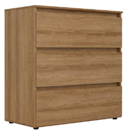Commode Condessa 5889 3 Drawers  W90*H92*D44Cm Almendra ( Limited 3 Months Warranty)