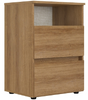 Night Stand Condessa 5886 2 Drawers  W48*H68*D38Cm Almendra (Limited 3 Months Warranty )
