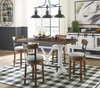 Counter Table Valebeck D546 (Table + 6 barstool) Package