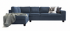 Sofa Urel Sectional Sofa With Left Chaise  Teal  (Limited 3 Months Warranty)