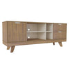 Tv Stand Michigan 4226 Up To 65 / 1 Door + 4 Niches  160*41.5*63Cm Pine/Off White (Limited 3 Months Warranty)