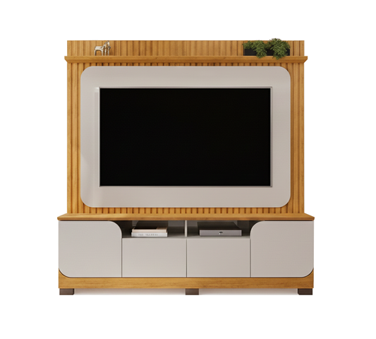 Tv Stand Vogue 33616257 Up To 65  182*188*42Cm Cedar/Bali  (Limited 3 Months Warranty)