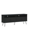 Tv Stand Liberty 4609 Up To 65 / 4 Doors  160*33.5*62Cm Black (Limited 3 Months Warranty)