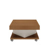 Coffee Table Saara 4614 Space On The Top  63*63*33.5Cm Cherry/Off White  (Limited 3 Months Warranty)
