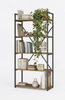 Bookcase Li006-Frprf 4 Shelves  152*72*33Cm  (Limited 3 Months Warranty)