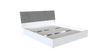 Beds Henry King 180*200 Grey/White (Limited 3 Months Warranty)