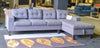 Sofa Yl-91839-R Rhfs Sectional Sofa Black + L1954-10 Dark Grey New Arrival