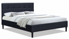 Beds Sf1053 1009-31 Linen 160*200  Black  (Limited 3 Months Warranty)