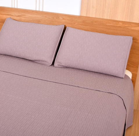 ACCESSORIES KING COVERLET SET Q5001371K (2/CS) LIGHT PURPLE