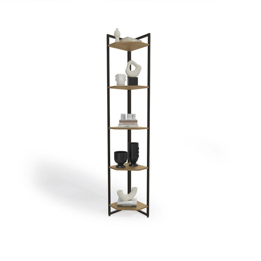 Bookcase Li022-Frprf Corner Shelve  202*31*31Cm  (Limited 3 Months Warranty)