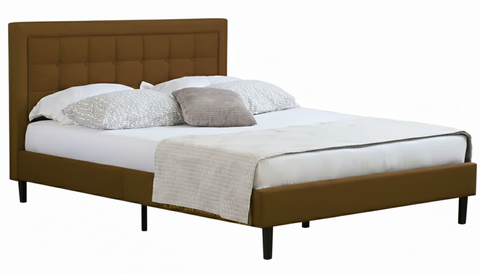 Beds Sf1052 - 1009-28 Linen 160*200 Brown (Limited 3 Months Warranty)