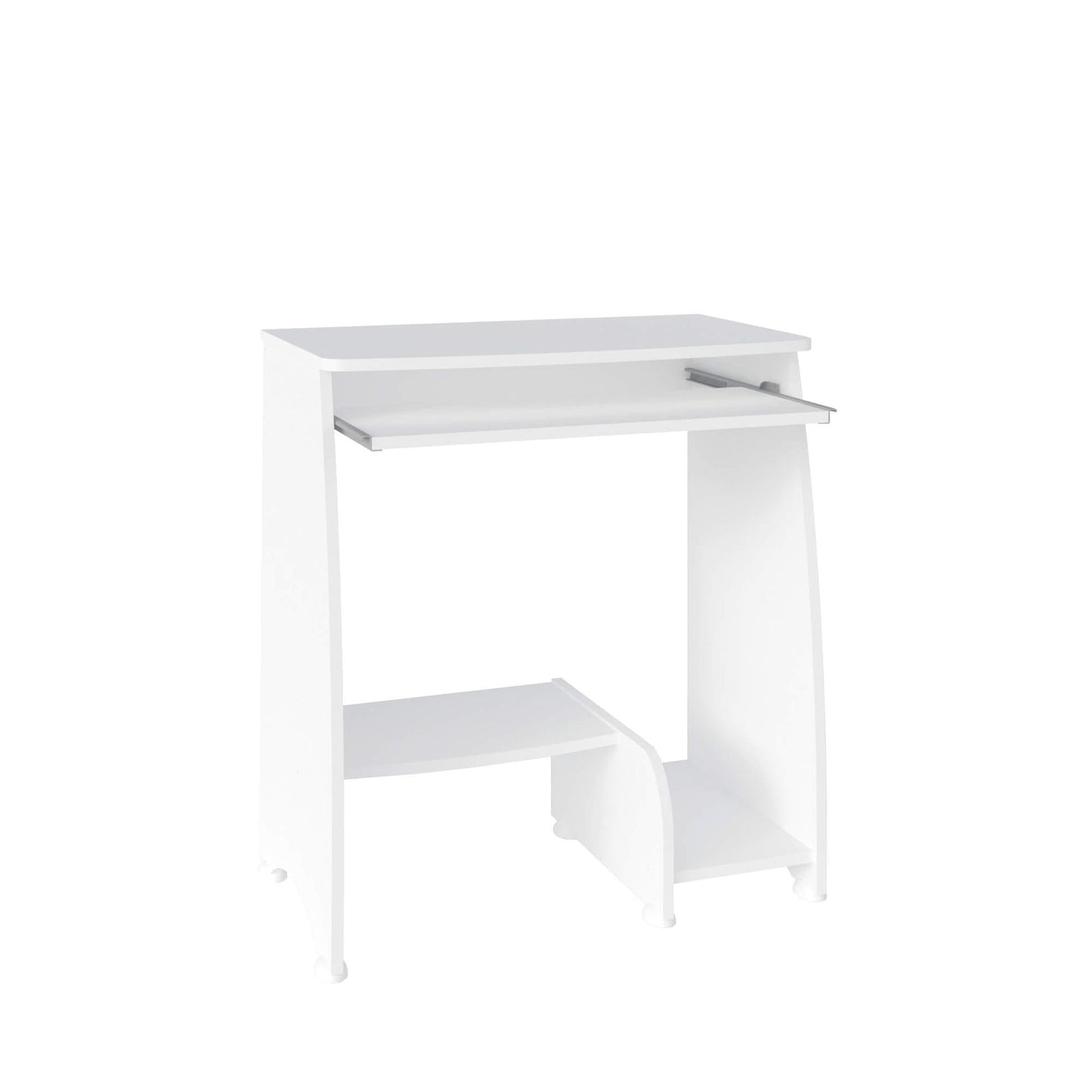 Office Table Pixel 3965 Computer Desk With Cpu Space And Keyboard Slides  88*46*78Cm Pine / Off White  (Limited 3 Months Warranty)