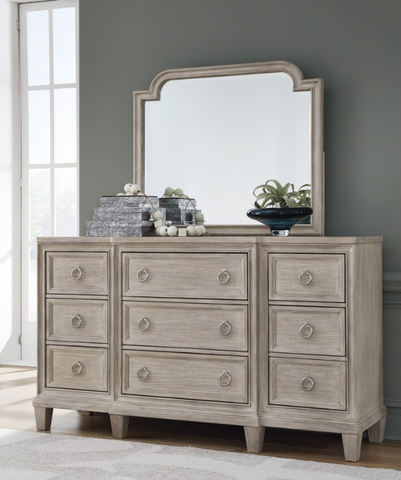 Dresser + Mirror Jorlaina Package