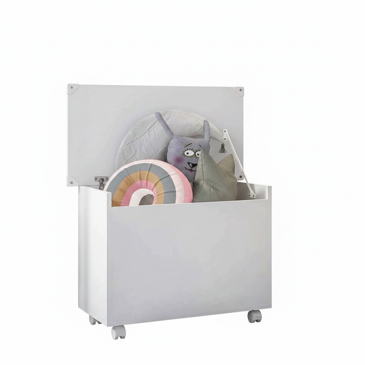 Cabinet Mp3637 Organizer Chest  54*68.7*39Cm White  (Limited 3 Months Warranty)