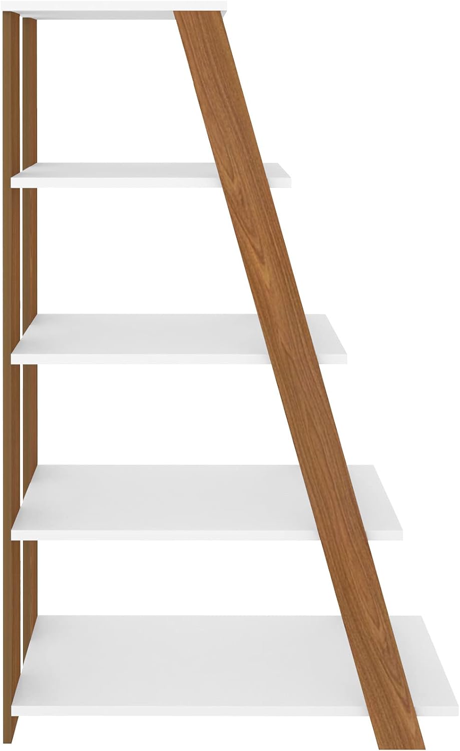Bookcase Star 5945 4 Shelves  81.8*34.134Cm Freijo/White (Limited 3 Months Warranty)